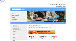 Desktop Screenshot of modelcarssite.com